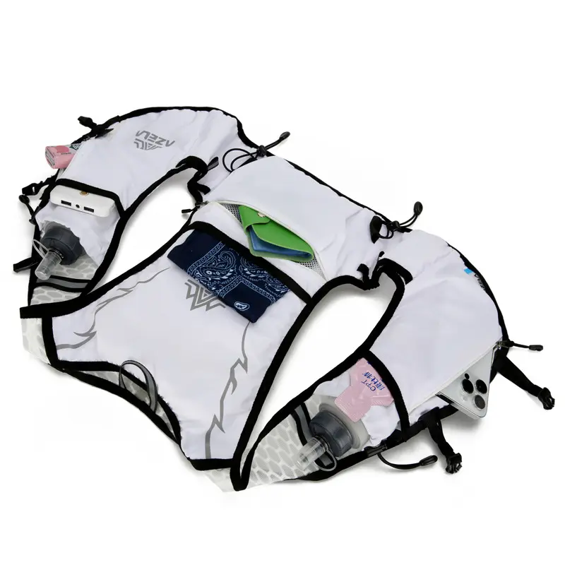 Outdoor Trail Running Backpack Ultralight Women Men Running Race Hydration Vest Marathon Bicycle Bag for Marathon Cycling Hiking
