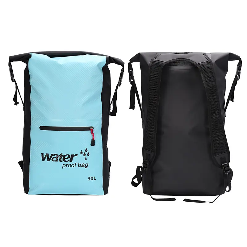 25L 30L Carbon Fibre Waterproof Dry Bag Swimming Backpack Rucksack Pack Water Floating Sack For Kayaking Rafting Boat Trekking