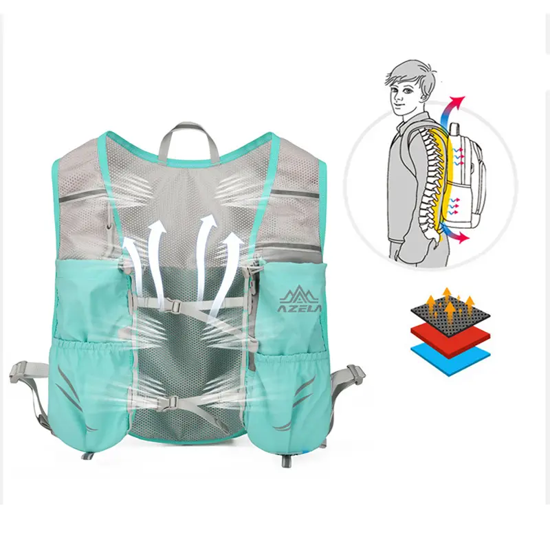 3.5L Lightweight Running Backpack Hydration Vest Running Bag Suitable for Bicycle Marathon Hiking Ultra-light and Portable Bag