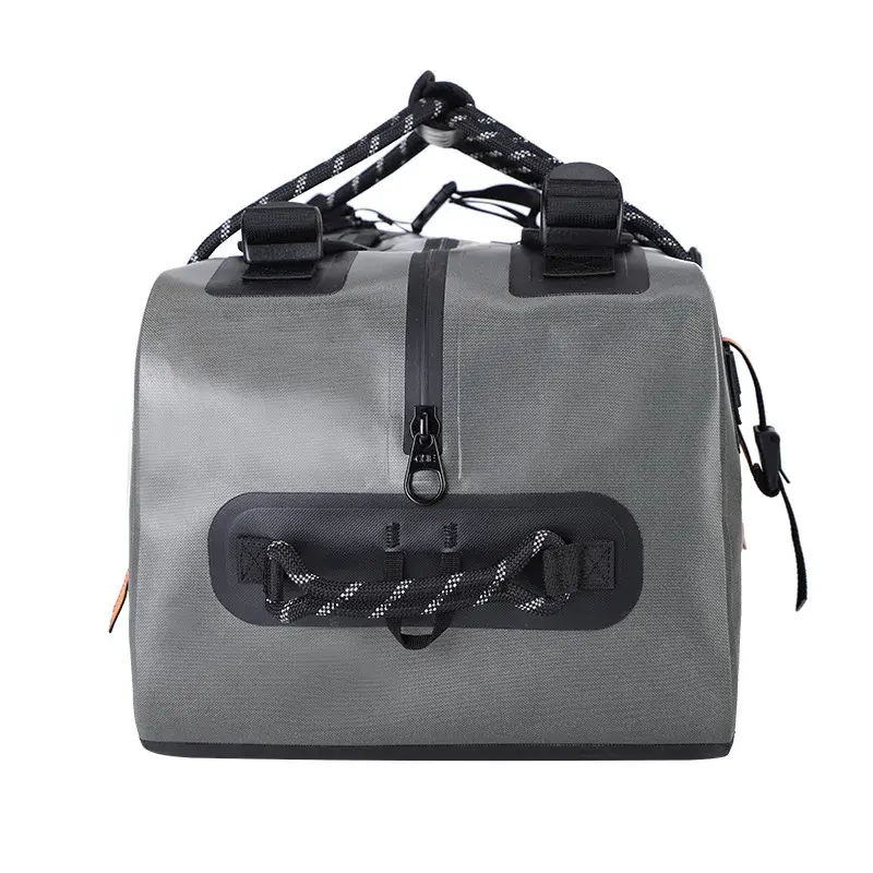 50L Large Capacity Fishing Dry Bag Dry Backpack Bag Waterproof Duffel Bag Portable Travel Bag with Waterproof Zippers for Kayak