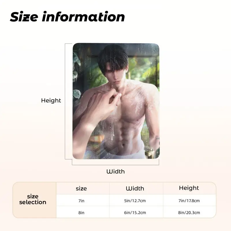 7/8 IN Love & Deepspace Sylus Rafayel Zayne Xavier Caleb Anime Metal Photo Ornament Bedside Game Cartoon Decoration Gift NEW