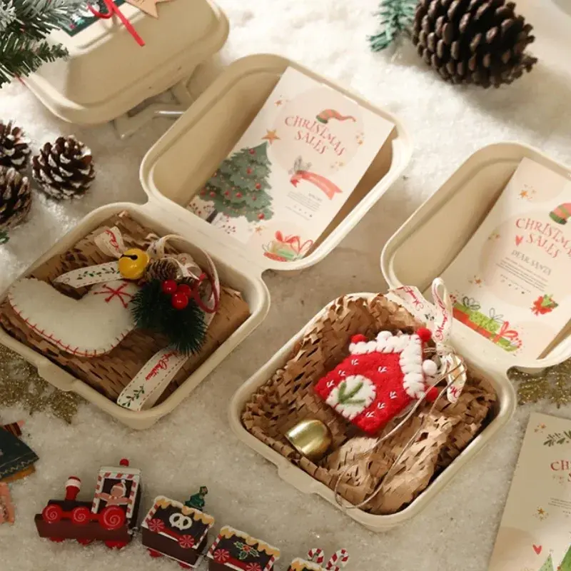 Christmas Tree Ornaments Christmas Decoration Car Pendant Xmas Tree Hanging Decoration for New Year Gift Supplies Party Decor