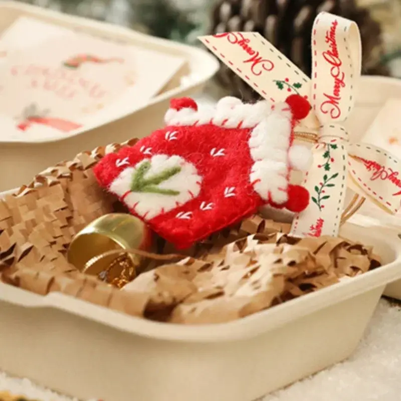 Christmas Tree Ornaments Christmas Decoration Car Pendant Xmas Tree Hanging Decoration for New Year Gift Supplies Party Decor