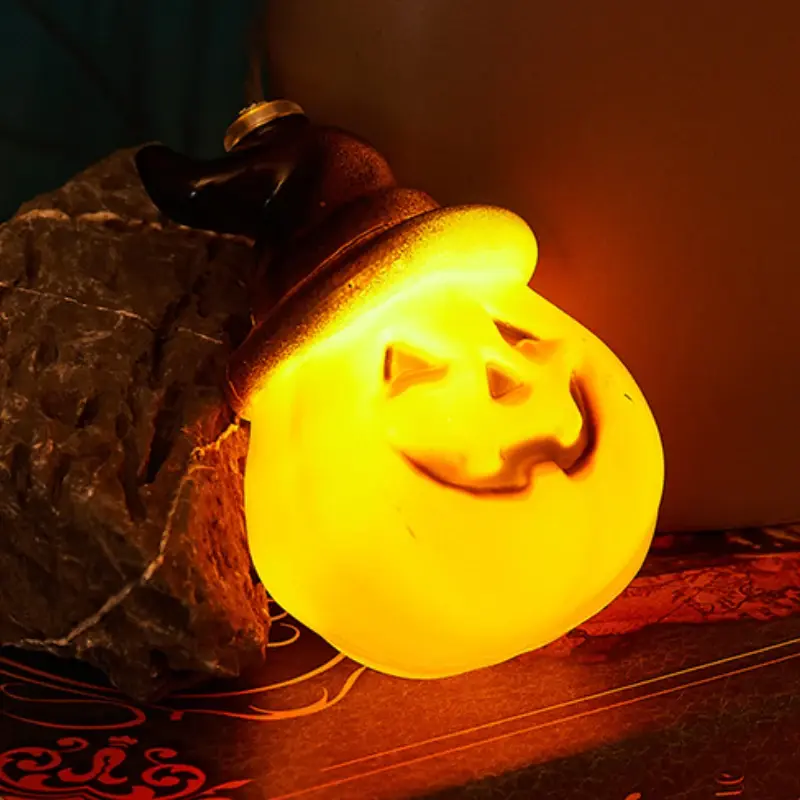 Halloween Decoration Pumpkin String Lights USB Portable DIY Hanging Funny Atmosphere Lamp Outdoor Indoor Home Supplies