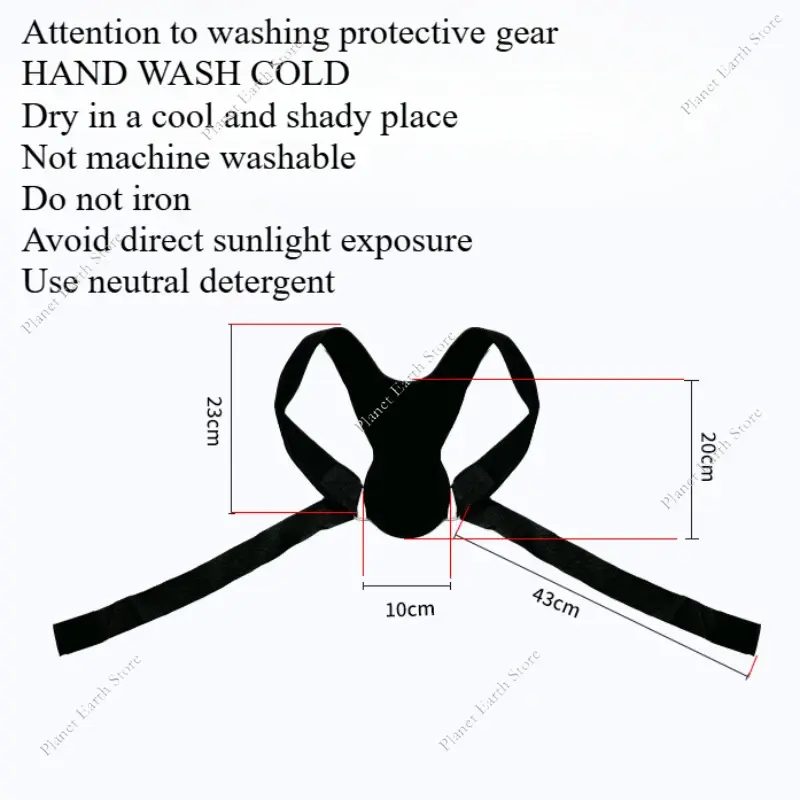 Posture Corrector Back Orthopedic Straps Invisible Back Posture Trainer Adjustable Shoulder Brace Straight Holder for Men Women