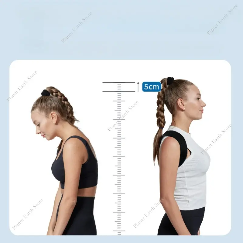 Posture Corrector Back Orthopedic Straps Invisible Back Posture Trainer Adjustable Shoulder Brace Straight Holder for Men Women