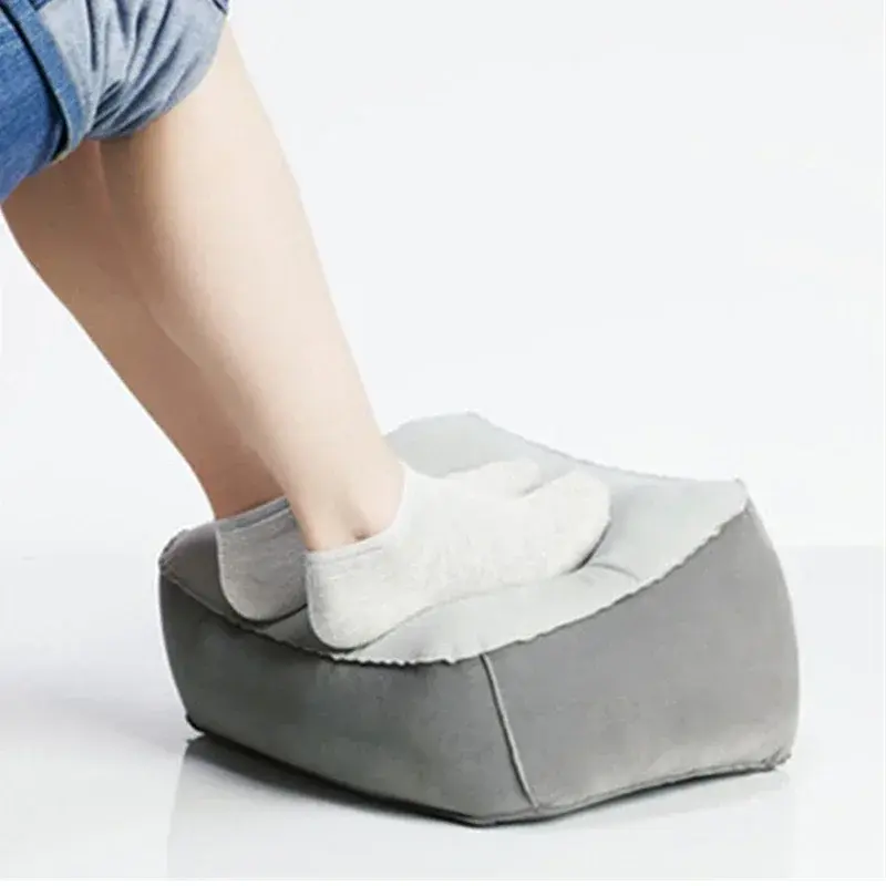 Flight Sleeping Footrest Rest Pillow on Airplane Car Bus Adjustable Kids Inflatable Travel Sleep Resting Pillows Relaxing Feet