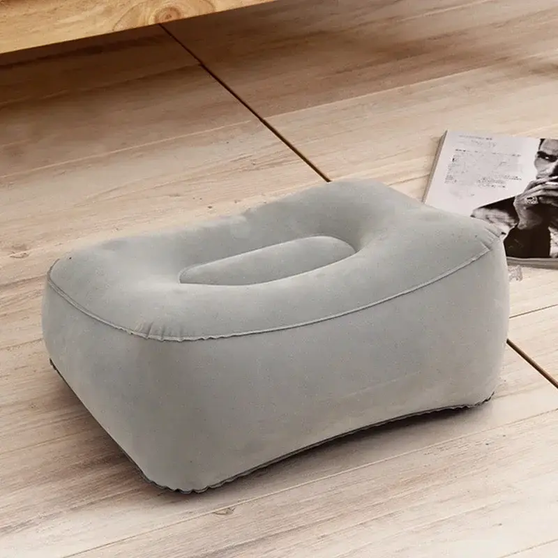 Flight Sleeping Footrest Rest Pillow on Airplane Car Bus Adjustable Kids Inflatable Travel Sleep Resting Pillows Relaxing Feet