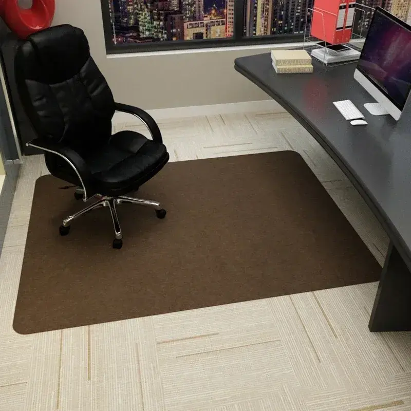 90 X120CM Office Chair Mat Computer Gaming Chair Mat Office Table Chair Non-slip Small Carpet Living Room Swivel Chair Carpet