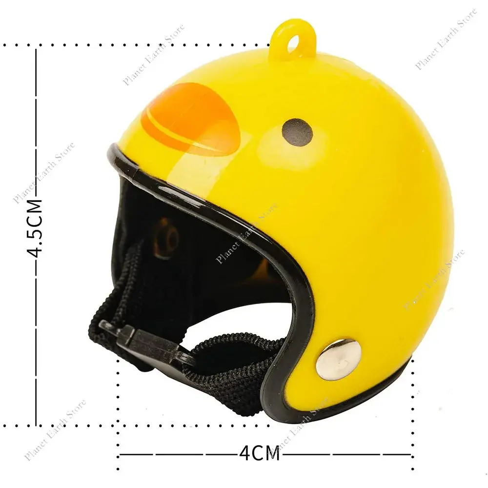 2Pc Chicken Helmet Bird Duck Quail Hat Headgear Pet Chicken Helmet Bird Head Helmet Small Pet Hard Hat Pet Supplies New