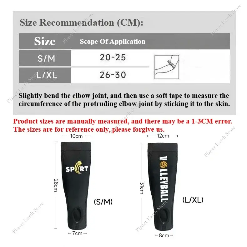 1 Pair Volleyball Sleeves Passing Forearm Hitting Sleeves Arm Sleeves and Wrist Support Basketball Elastic Arm Protector Sleeves