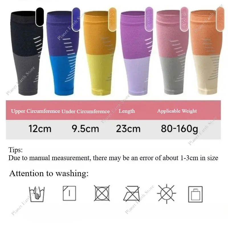 1 Pair Football Socks Calf Shin Guard  Adult Breathable Soft Compression Knee Pads Pressure Leg Sleeves Calf Shin Guard