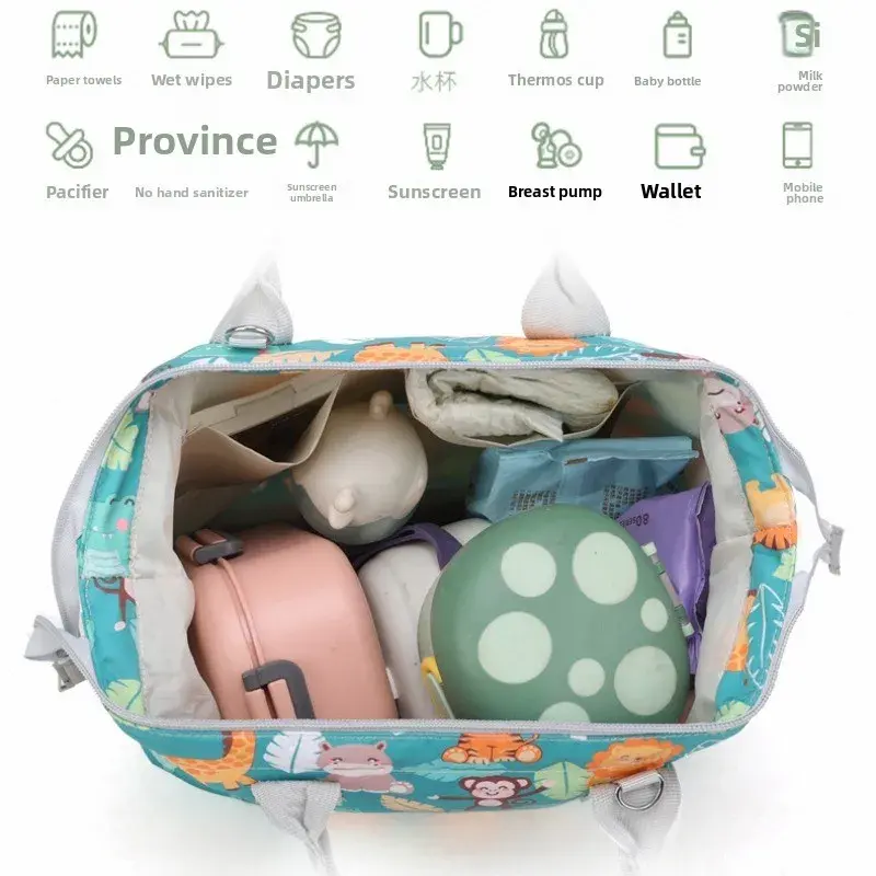 2025 Diaper Bags Portable Changing Shoulder Bag Outdoor Travel Diaper Maternity Bag Lightweight Mommy HandBag Baby Bag