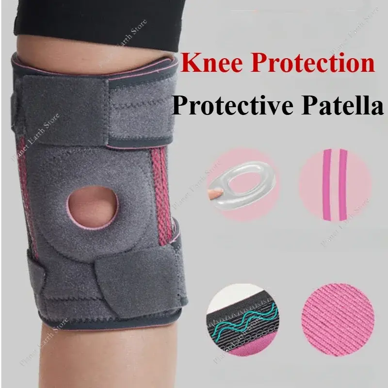 1PC Summer Sport Adjustable Orthopedic Knee Pad Knee Brace Support Patella Protector Adjustable Kneepad Guard Meniscus Unisex