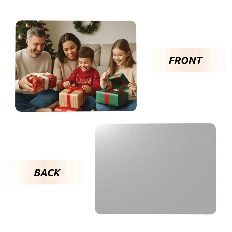 Card Customization:Metal Ornaments-Horizontal/Vertical, Precious Memories Pictures/Cartoon Characters Photos for Friend Family