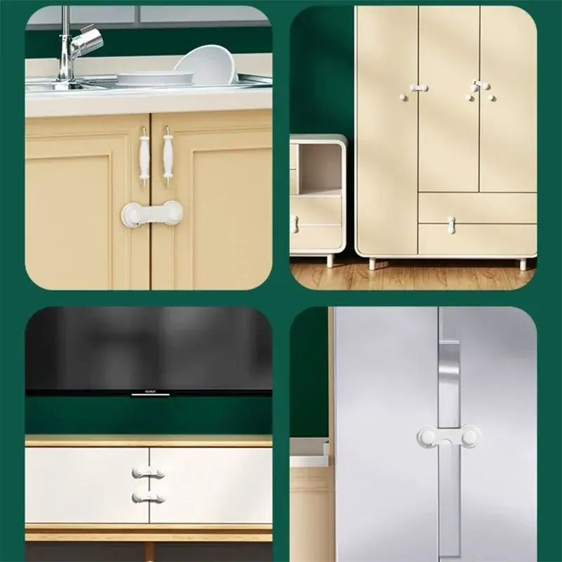 Child Safety Lock Cabinet Baby Lock Fridge Drawer Child Secur Door Closure Kid Protector Furniture Children Security Lock Baby