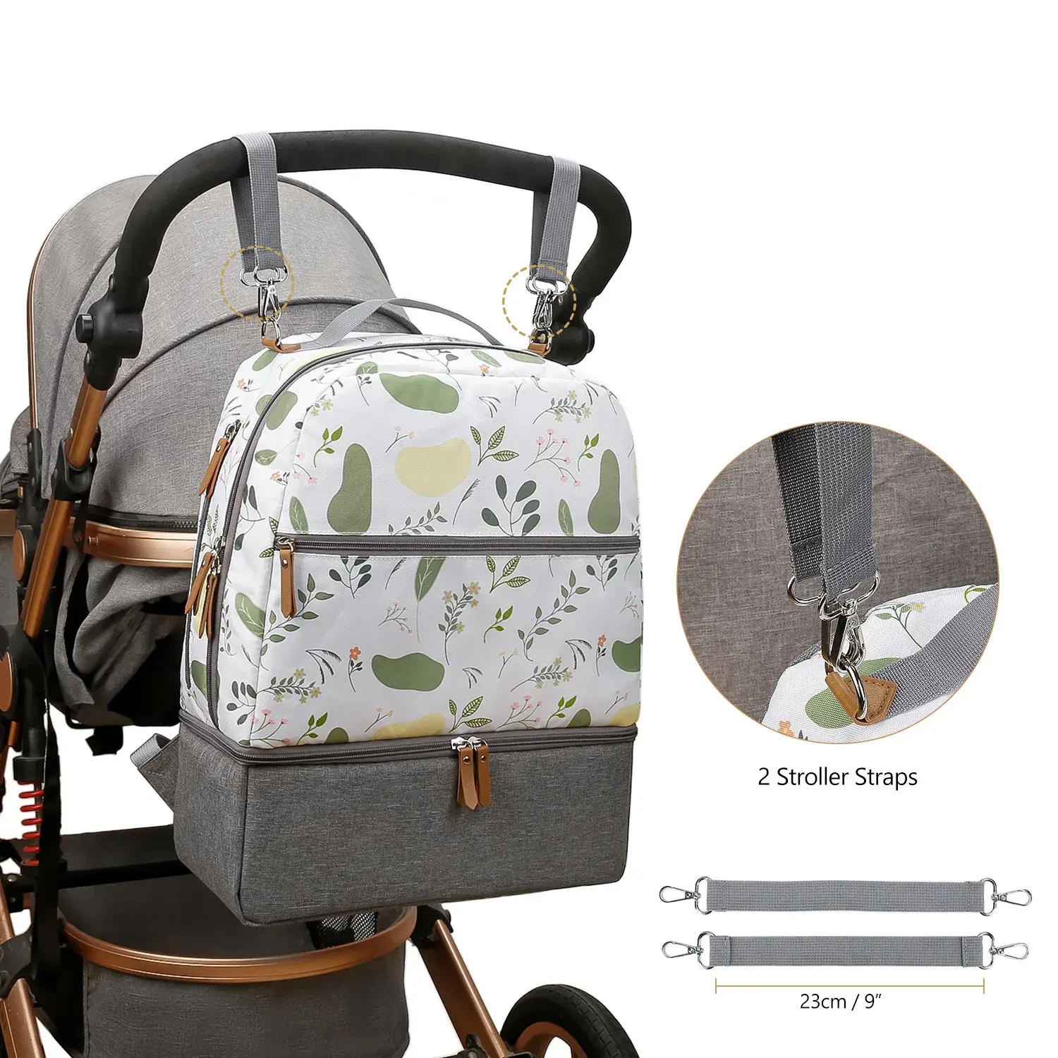 Mummy Large Capacity Diaper Bag Backpack Outdoor Travel Diaper Maternity Bag Baby Diaper Bags Mom Double Layer Pumping Bag
