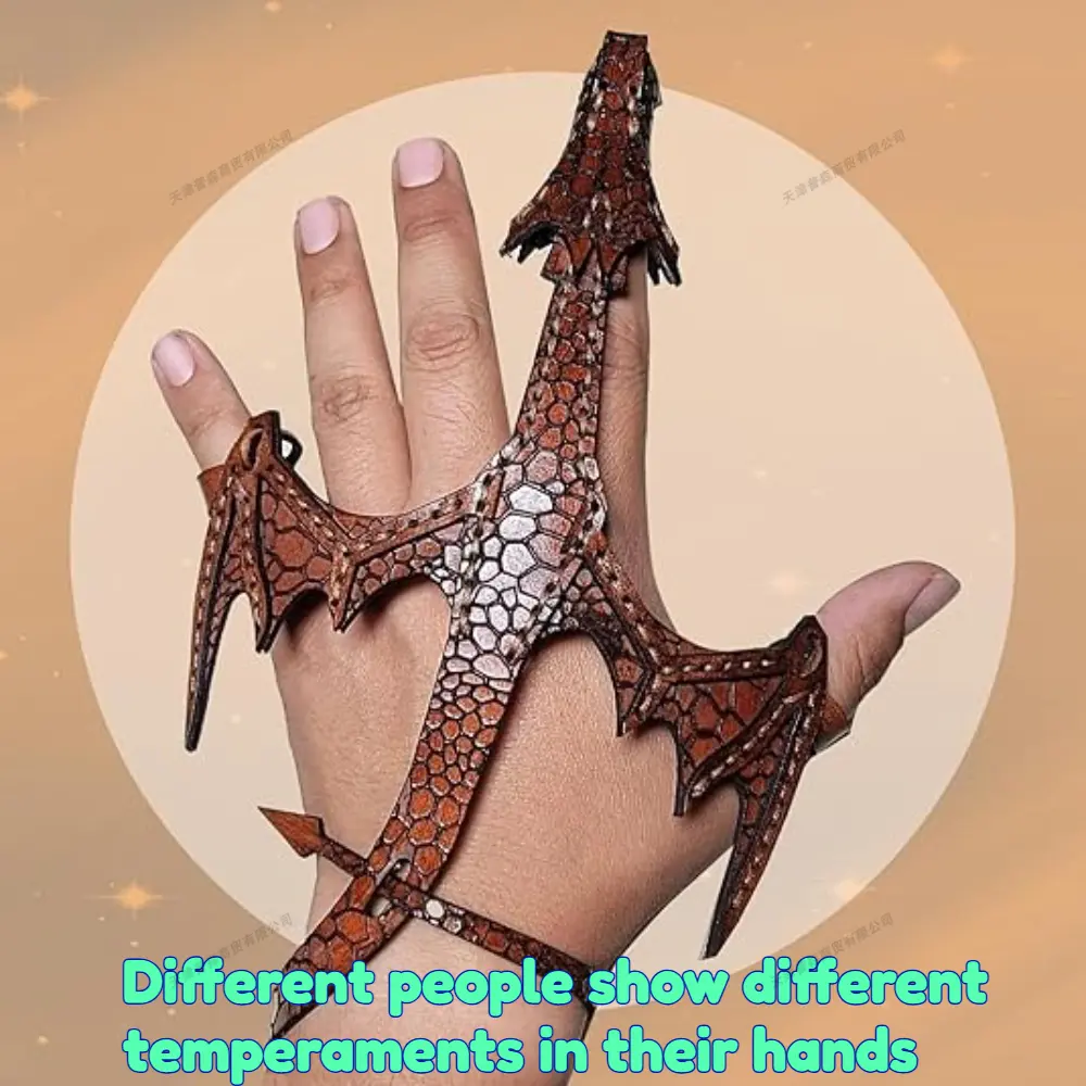 Game Love & Deepspace Sylus Qinche Cosplay Clothing Accessories Leather Hand Dragon Gloves Adjustable Hand Cuff Bracelets Toy