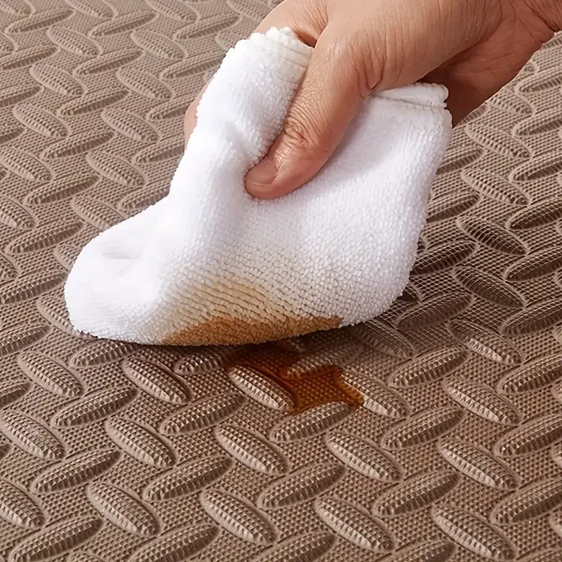 10Pcs 30*30*1CM Thicken Sports Gym Mat Protection EVA Leaf Grain Floor Mats Children Room Activities Mat Interlock Floor Carpet