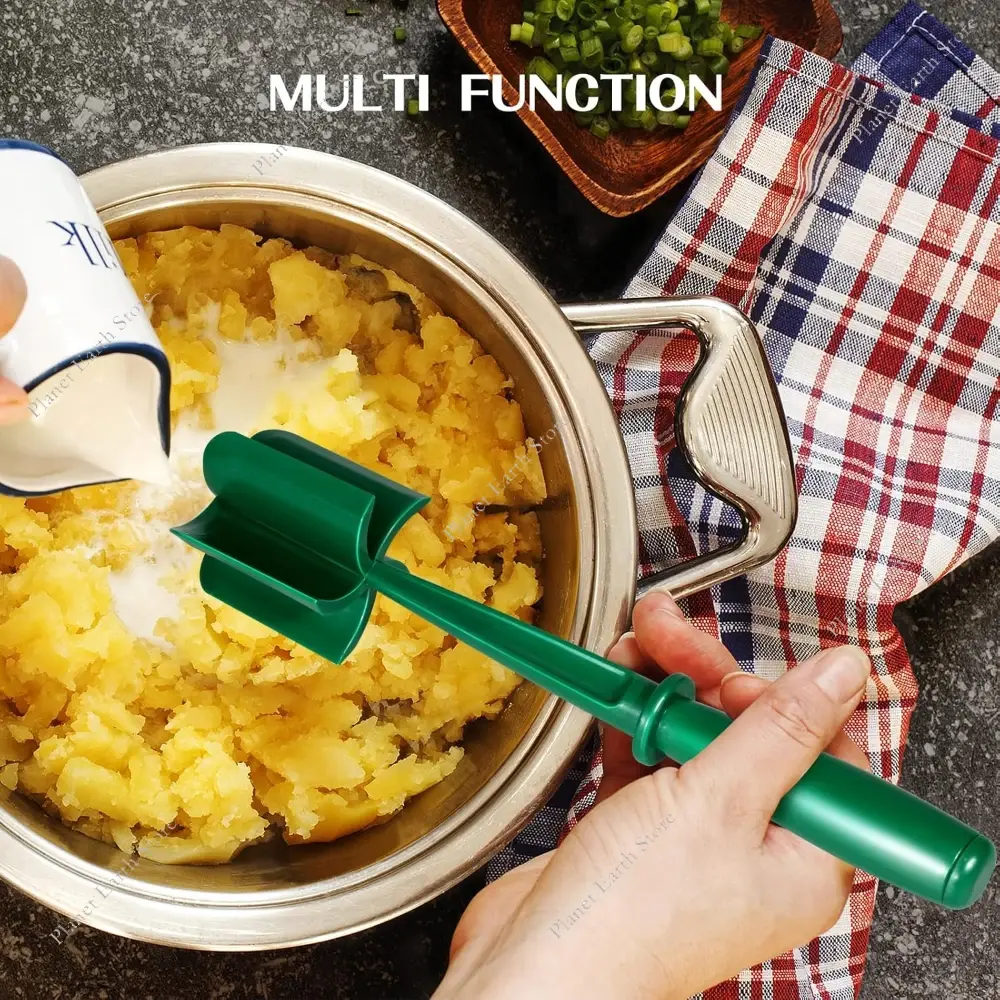 Kitchen Meat Chopper Ground Beef Masher Mixing Multifunctional Meat Masher Potato Masher Hamburger Chopper Kitchen Tool 1/2Pcs
