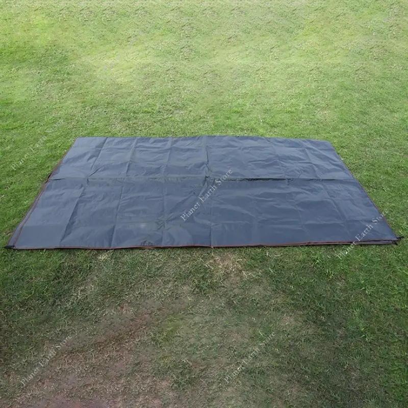 4 Size Camping Mat with L Nail Oversize Outdoor Picnic Mat Tent Ground Sheet Simple Awnings Shelter Beach Blanket Shelter Mat