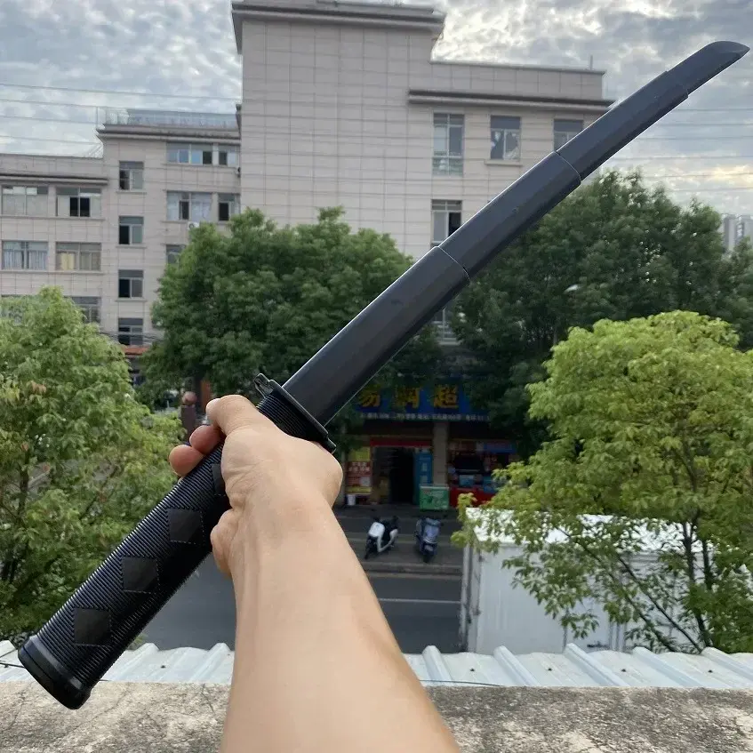 3D Printing Knife Pink Black Gravity Retractable Toy Katana Sword Decompression Toy Cosplay Props Birthday Gift for Friend