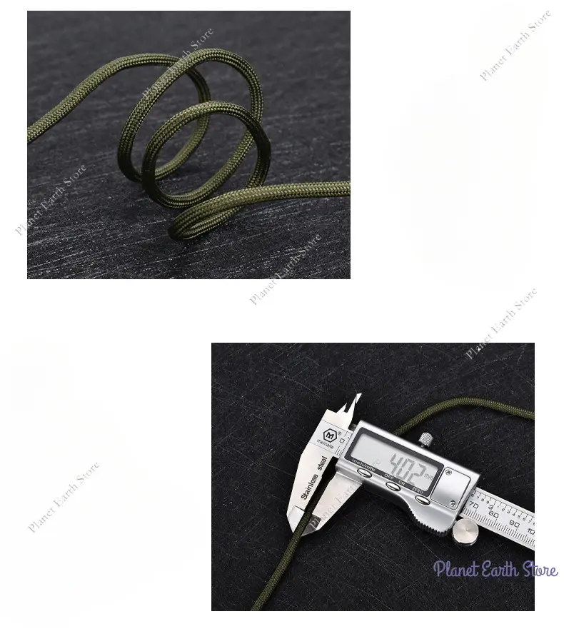 9 Core Paracord 100M Dia.4MM Major Military Standard Parachute Rope Tent Lanyard Accessories Outdoor Camping Survival Ropes Tool
