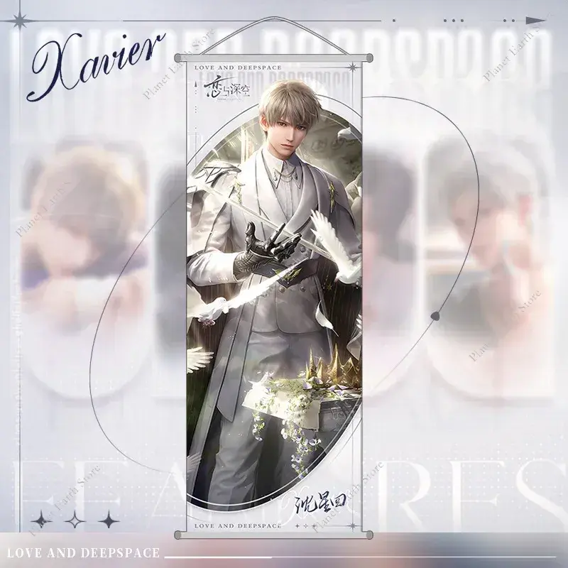 2025 Love & Deepspace Character Posters Hanging Paintings Xavier Zayne Rafayel Sylus Bedroom Wall Decorative Anime Peripherals