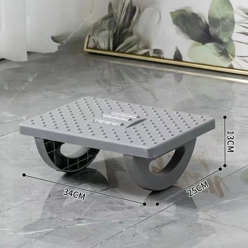 1PC Portability Foot Rest Under Desk Footrest Ergonomic Foot Stool Rocker Balance Board Comfortable Foot Stool for Home Office