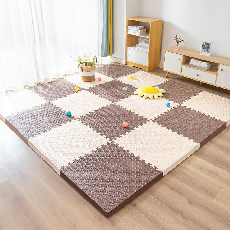 30*30*1CM Baby Foam Clawling Mats 8/16Pcs Baby EVA Foam Game Puzzle Mat Interlocking Exercise Tiles Gym Game Carpet Fitness Mat