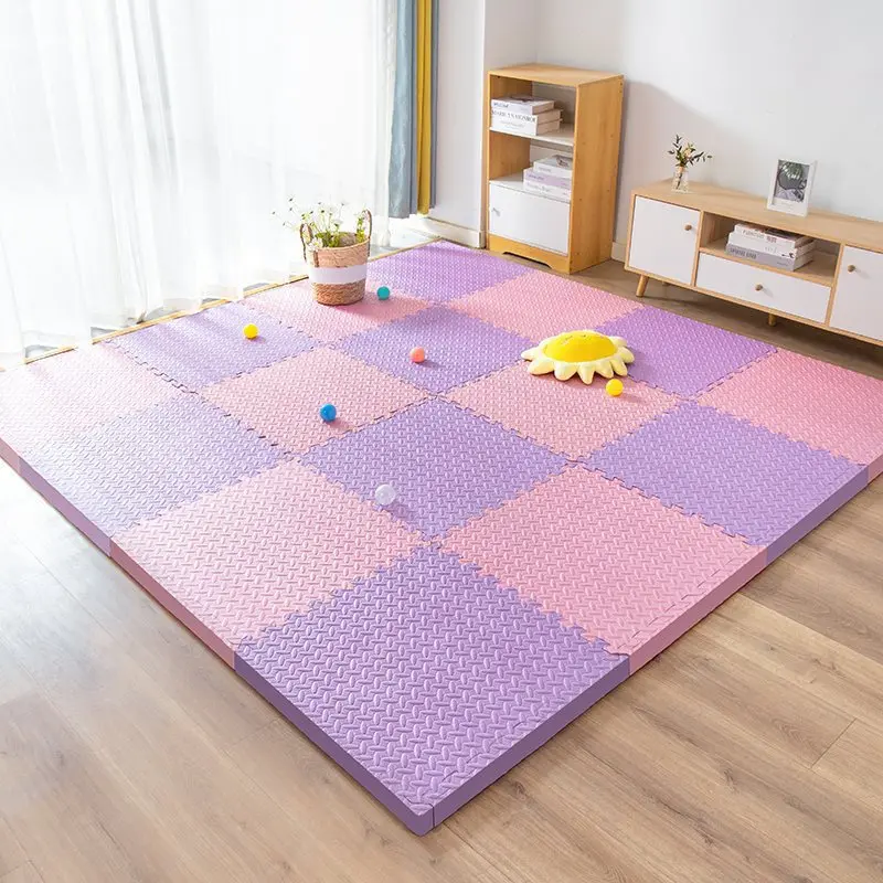 30*30*1CM Baby Foam Clawling Mats 8/16Pcs Baby EVA Foam Game Puzzle Mat Interlocking Exercise Tiles Gym Game Carpet Fitness Mat