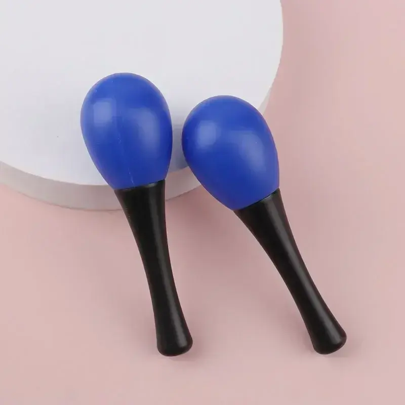 10Pcs Plastic Sand Hammer Rattle Shaker Percussion Musical Instruments Toys Unisex Hand Held Percussion Musical Instrument