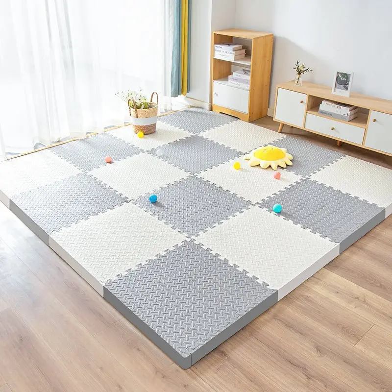 30*30*1CM Baby Foam Clawling Mats 8/16Pcs Baby EVA Foam Game Puzzle Mat Interlocking Exercise Tiles Gym Game Carpet Fitness Mat