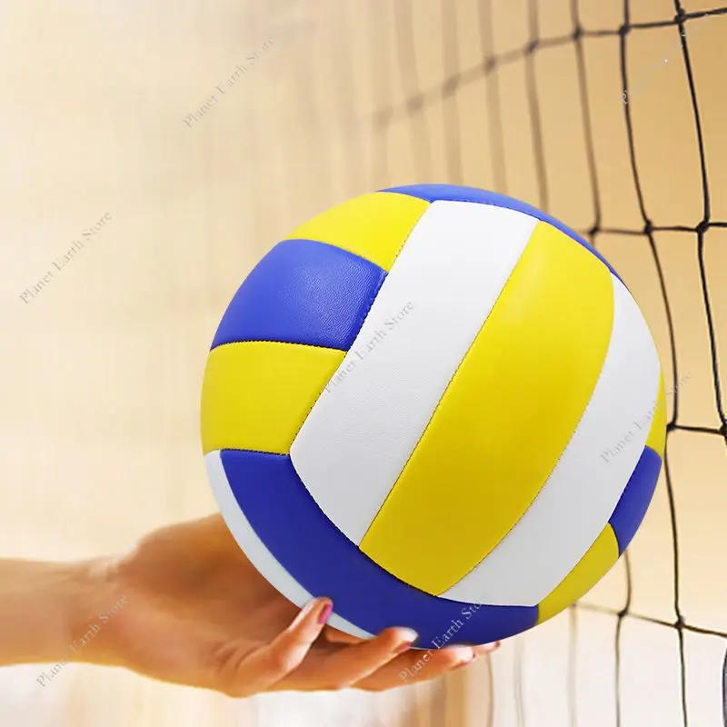 Size 5 Volleyball Professional Competition Training Volleyball for Beach Outdoor Indoor No. 5 Ball for Students Adult Teenager