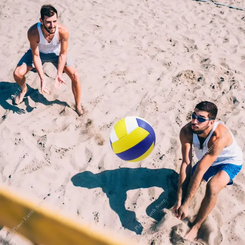 Size 5 Volleyball Professional Competition Training Volleyball for Beach Outdoor Indoor No. 5 Ball for Students Adult Teenager