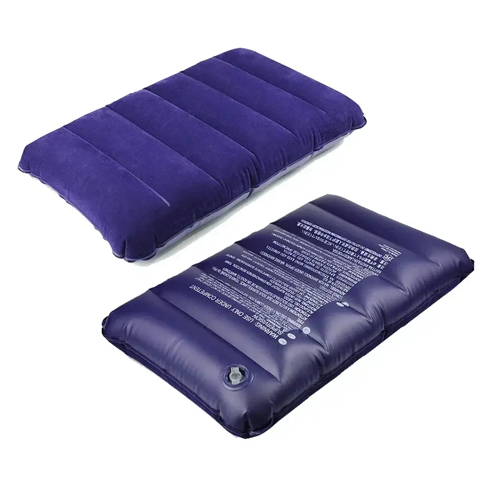 Portable Ultralight Cushion Beach Inflated Pillows Relaxing Tool Household Double-sided Back Soft Pillows Recliner Cushion Pad