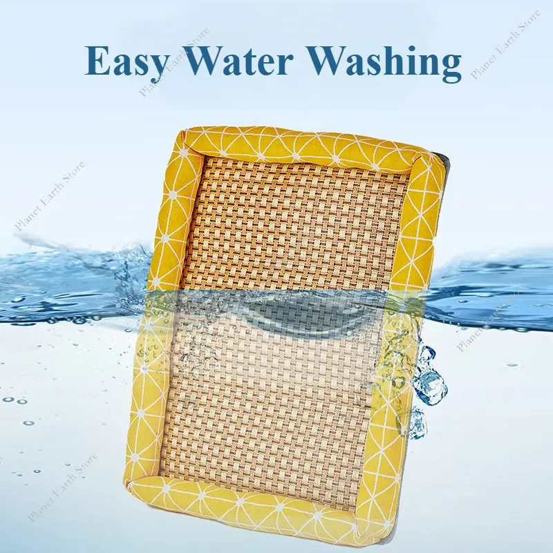 4 Size Pet Summer Mat Dog Cat Cooling Mat Sleeping Mat Cooling Pet Puppy Kennel Dog Cats Kitten Puppy Beds Cushion
