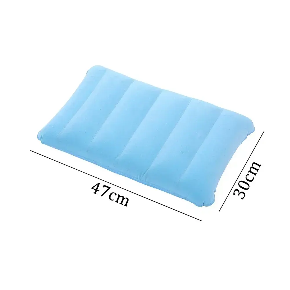 Portable Ultralight Cushion Beach Inflated Pillows Relaxing Tool Household Double-sided Back Soft Pillows Recliner Cushion Pad
