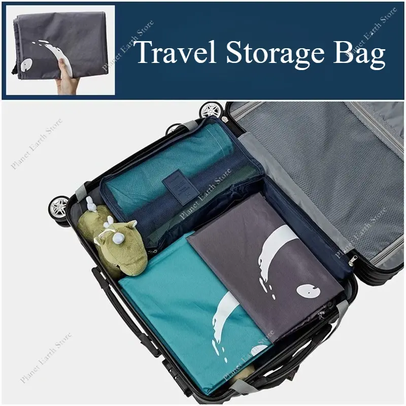 2025 2Pcs/Set Laundry Bag Travel Bags Storage Organizer Travel Laundry Bags for Dirty Clothes Laundry Bags Drawstring Bag New