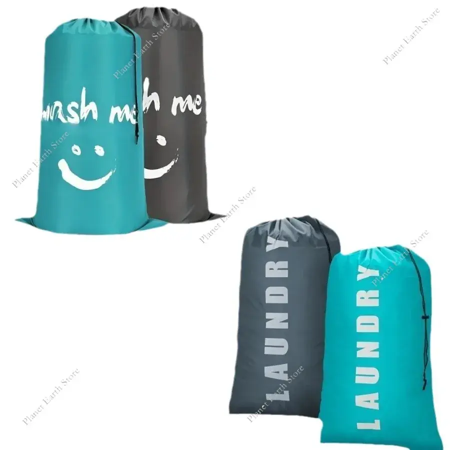 2025 2Pcs/Set Laundry Bag Travel Bags Storage Organizer Travel Laundry Bags for Dirty Clothes Laundry Bags Drawstring Bag New