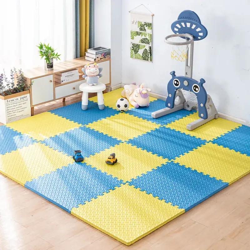 NEW 16Pcs 30x30x1CM Baby Puzzle Interlocking Exercise Mat EVA Foam Baby Blanket Four Seasons Kids Carpet Play Mat for Children
