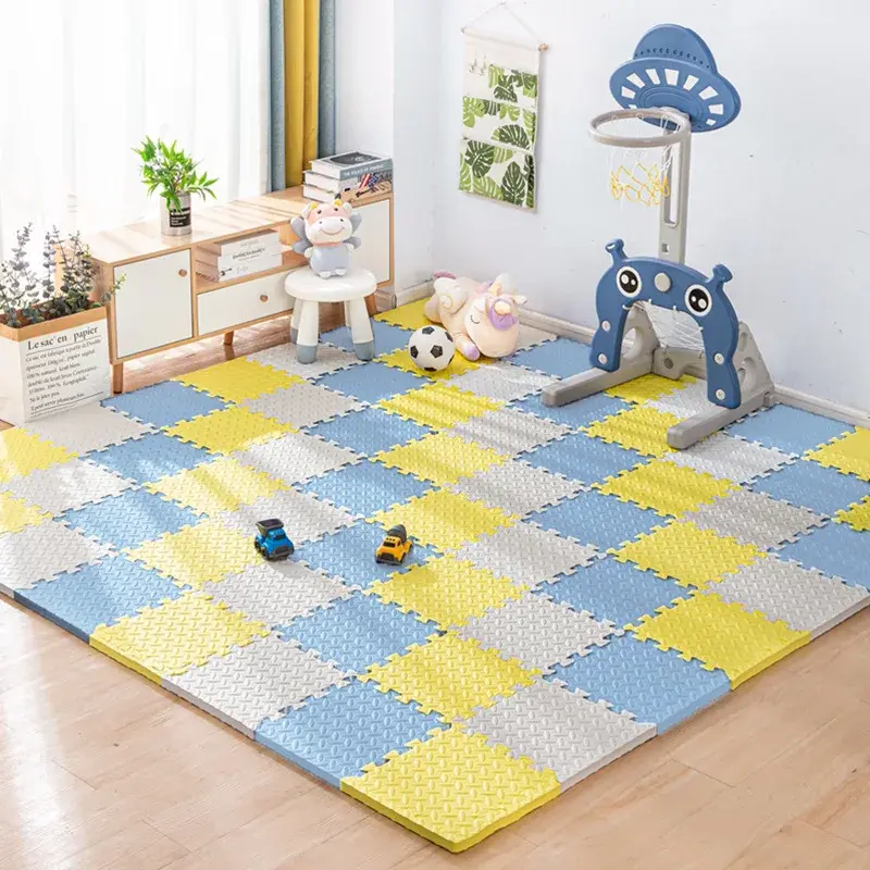 NEW 16Pcs 30x30x1CM Baby Puzzle Interlocking Exercise Mat EVA Foam Baby Blanket Four Seasons Kids Carpet Play Mat for Children