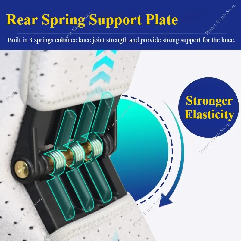 1PC Knee Protection Knee Booster Power Support Knee Pads Assisted Walking Device Patellar Support Knee Pad Stabilizer Support