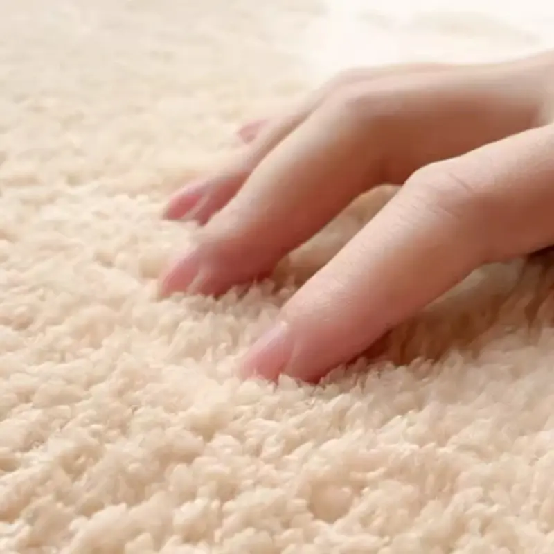 1/4/8/16Pcs Plush Puzzle Foam Floor Mat EVA Foam Puzzle Carpet Bedroom Living Room Decoration Interlocking Area Rugs 30*30CM