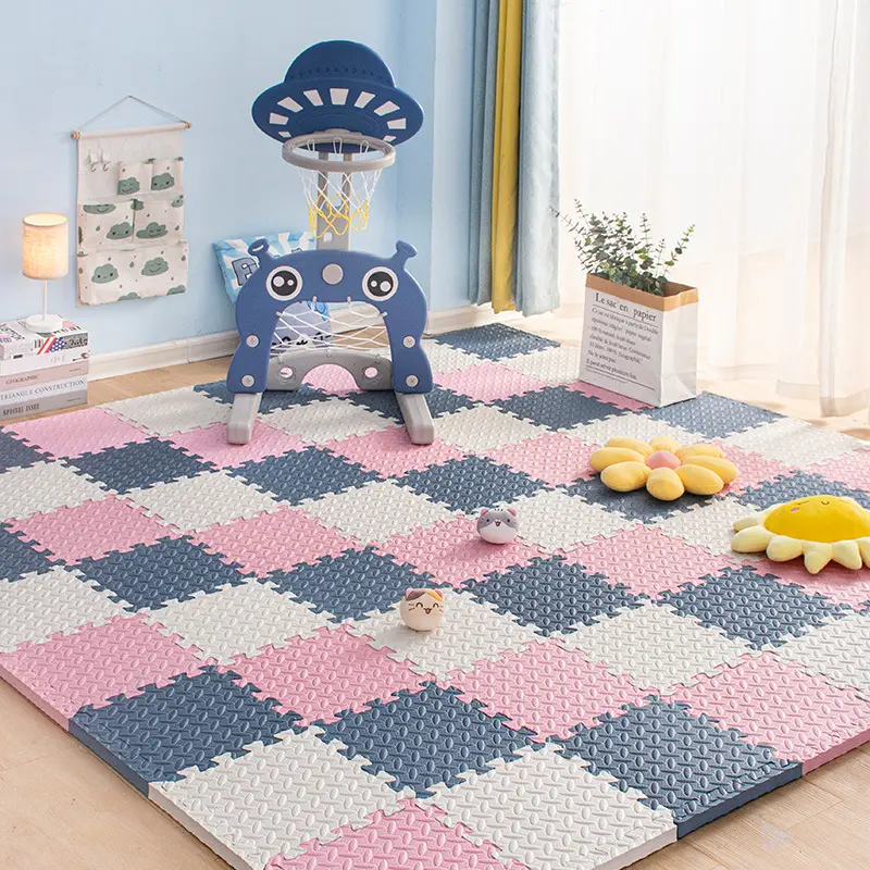 NEW 16Pcs 30x30x1CM Baby Puzzle Interlocking Exercise Mat EVA Foam Baby Blanket Four Seasons Kids Carpet Play Mat for Children