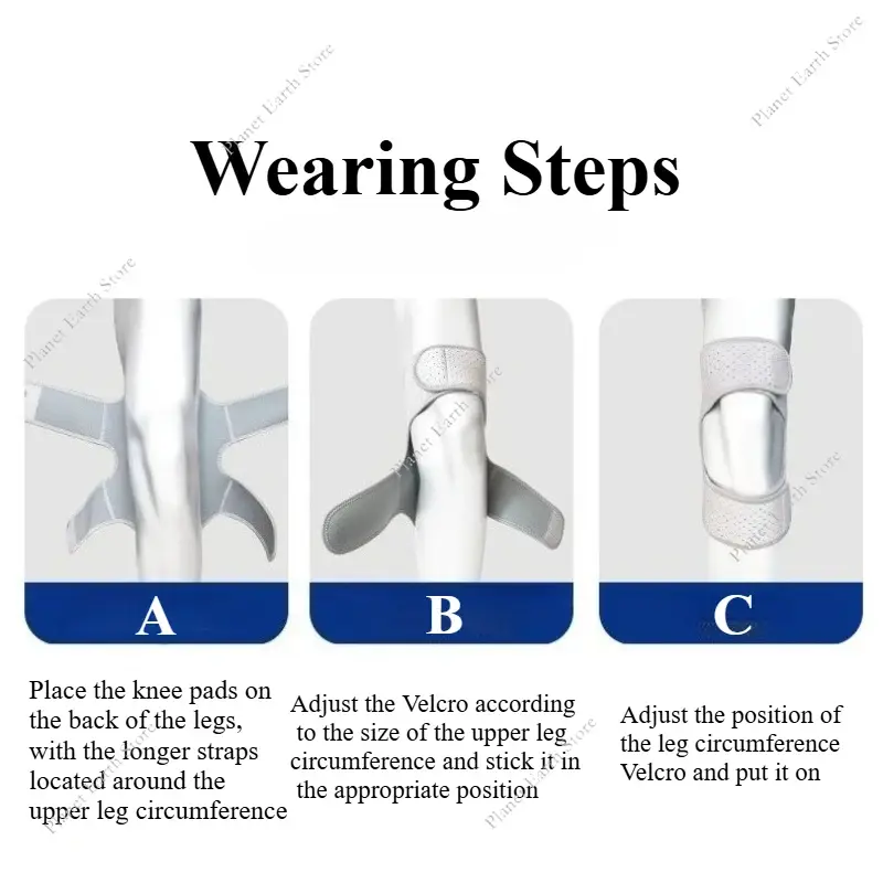 1PC Knee Protection Knee Booster Power Support Knee Pads Assisted Walking Device Patellar Support Knee Pad Stabilizer Support