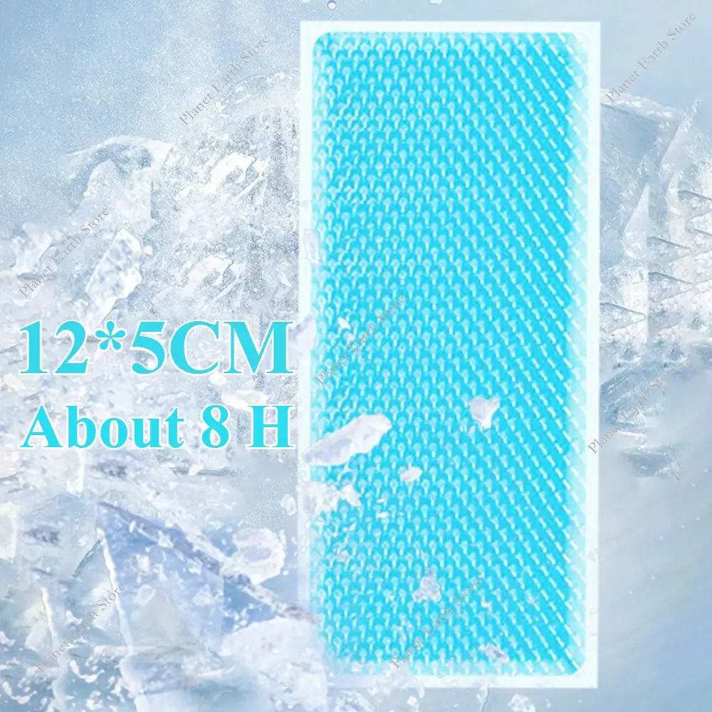 20/30PCS Cooling Patches for Fever Discomfort Cooling Fever Reducer Color Summer Ice Cool Patch Cold Compress Stickers 2Pcs/Bag
