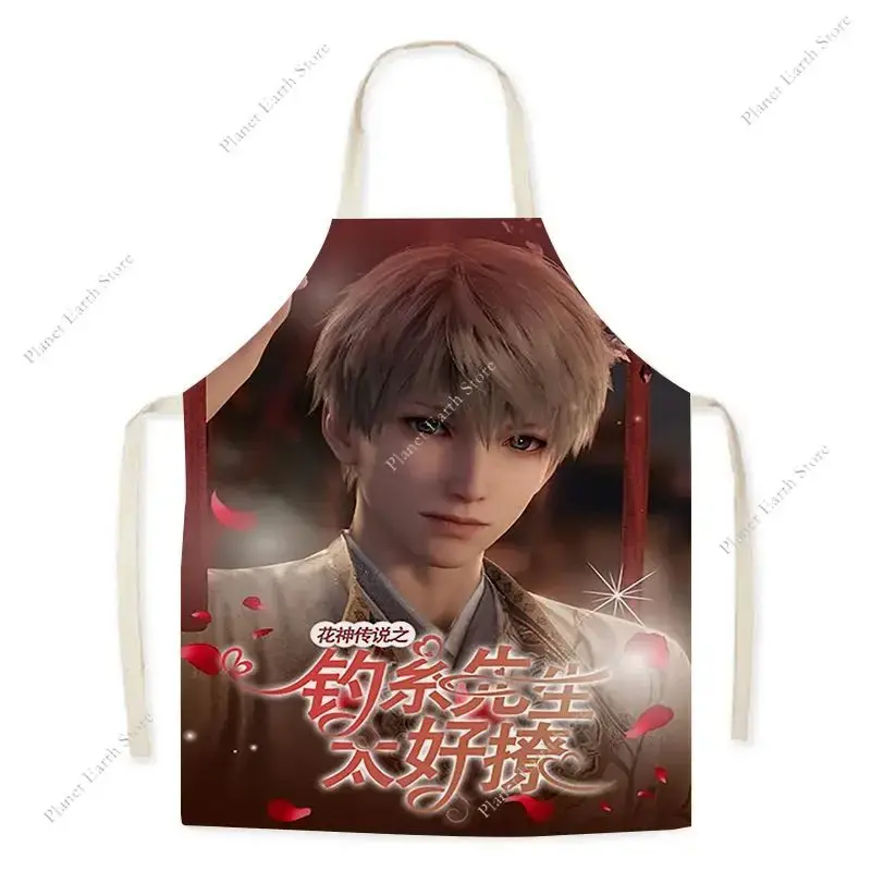 New Game Love & Deepspace Sylus Rafayel Zayne Xavier Caleb Anime Cosplay Thin Style Apron Decoration Cartoon Gifts 2025