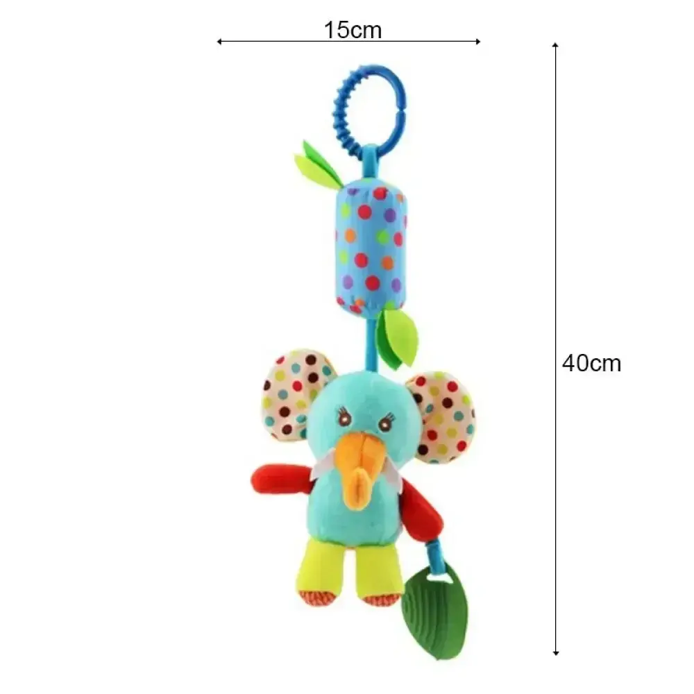 Baby Crib Hanging Rattles Toys Car Seat Toy Soft Mobiles Stroller Crib Cot Spiral Toy Pram Hanging Dolls for Baby Newborn Gift