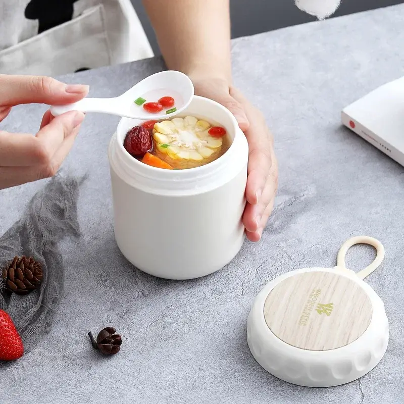 Food Thermal Jar Insulated Soup Cup Thermos Containers Stainless Steel Lunch Box Thermo Keep Hot for School Children Travel